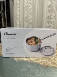 CIWETE 有蓋單柄煲不鏽鋼鍋