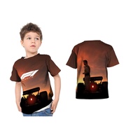 301 KIDS - Children's Jersey T-Shirt F1 THE MOVIE Art 1 Custom Full Print