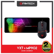 FANTECH VX7 CRYPTO Macro Key Gaming Mouse เมาส์เกมมิ่ง แฟนเทค ความแม่นยำปรับ DPI 200-8000 ปรับ เม้า 