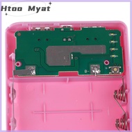 tantuoye 4x18650 Battery Holder 5V Dual USB Power Bank Battery Box Solderless Mobile Power Kit DIY C