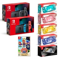 Nintendo Switch console + Switch Lite console + Super Mario 3D collection