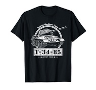 T-34-85 Soviet WW2 Tank T-Shirt