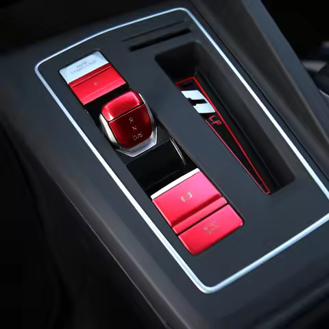 8 pcs For Volkswagen VW Golf 8 MK8 2020-2021 Car Central Handbrake Auto Hold Button P Switch Gear He