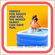 (MS) Big size Swimming Pool Inflatable pool for Adult Kids Family Outdoor