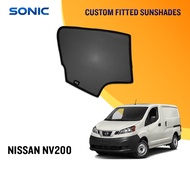SONIC SHADES Nissan NV200 NV300 Premium Magnetic Sunshade Window Cover Curtain Sunshades Sun Shade