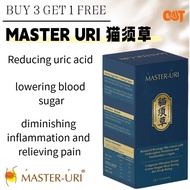 【Buy 3 get 1 free】MASTER URI Orthosiphon Aristatus 15 Bags Herbal Tea for Urinary Tract & Blood Suga