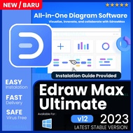 EdrawSoft Edraw Max 12 Ultimate Edition l Latest 2022 l Windows