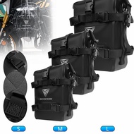 Outdoor Tank Side Bag Motorcycle Saddle Bag Tool Pack Crash Bar Bag Waterproof Moto Bumper Dry Bag 8