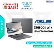 (Clearance0%) ASUS NOTEBOOK (โน้ตบุ๊ค) ZENBOOK 14 UX3407QA-QD002WA : Snapdragon X X1-26-100/Qualcomm
