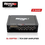 SHUTTLE LAB SL-DSP750 7 Channel DSP Amplifier Plug & Play DSP 31 Band EQ Car DSP