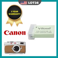 Proocam Viloso NB-13L rechargeable battery for Canon G5 X, G7 X, G7 X G9X 1 YEAR WARRANTY B