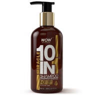 Best WOW Skin Science 10 In 1 Miracle Shampoo, 300ml- Infused With Ros