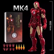 IRON MAN MK 4 Mark IV ZD TOYS (แท้) Action Figure 18 cm