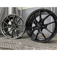 19 8.5J RAYS G025 Flow Form 5x112/114.3 8KG+ Sport Rim Cutting Ori 🏁🔥