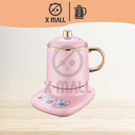 [Pink Electrical Tea Pot] Multifunction Glass Health Pot Electric Kettle Kitchen Soup Cooker Porridg