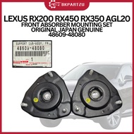 LEXUS RX200 RX450 RX350 AGL20 FRONT ABSORBER MOUNTING SET ORIGINAL JAPAN GENUINE 48609-48080