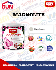 SEIV Magnolite Cat Tembok Interior kemasan 5kg - SILVER STONE