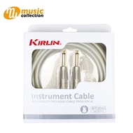 สายแจ็ค KIRLIN Studio 18 Instrument Cable IS-181PFG 1/4″ Straight to Straight White 10FT/ IS-181PFG