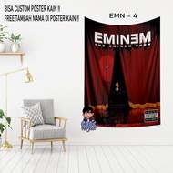HIASAN DINDING Eminem FABRIC POSTERS - eminem - eminem wall decorations - eminem room wall decoratio