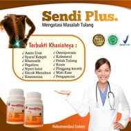 (5) SENDI PLUS  Obat Asam Urat dan Reumatik Encok Kolesterol Syaraf Kejepit Nyeri Pinggang Kesemutan Saraf Pada Otot Ngilu Kaku Kebas Radang Lutut kopong Berbunyi Rematik Retak Kronis Patah Tangan Sakit Pegal Pegel No FitSea Vit Sea Wellmove Viostin DS