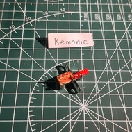 MERAH Push Switch 2x3 Small Red DPDT Switch 2