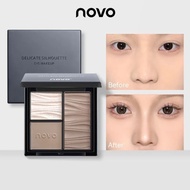 NOVO Contouring Three-Color Contouring Palette Facial Contouring Brightening Highlighting Silhouette