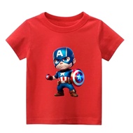 Captain America Shirts for Boys and Girls - Captain America Kids T-Shirts - Captain America Tops