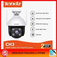 Ipcam Ip Camera Kamera Outdoor Tenda CH3 2MP Full HD 1080p Resolution Full Color Wifi Security Pan T