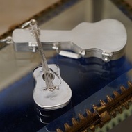 925銀迷你樂器吊墜系列 - 結他 (不含項鍊)