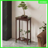 Chinese Flower Stand Balcony Flower Stand Shelf Solid Wood Flower Stand Flower Pot Stand Living Room