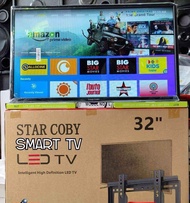 STAR COBY 32” INCHES LED HD TV With Free TV BOX For YouTube，Netflix ，Chrome，Etc。