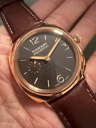 ❤️❤️🥰沛納海 | RADIOMIR，PAM00439 限量版粉紅金手錶，2017年證書 42mm  沛納海 Radiomir Oro Rosso 手動上鍊棕色錶盤 18K 玫瑰金, 18K 玫瑰金