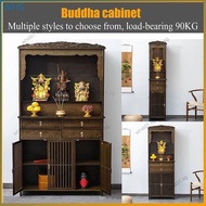 Buddha altar standing cabinet Buddha offering table altar deity offering table Buddha shrine with do