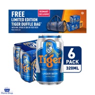 Tiger Lager Beer Can 6x320ml (Laz Mama Shop)