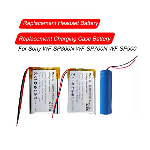 Replacement Charging Case Battery For Sony WF-SP800N WF-SP700N WF-SP900 Headset