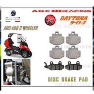 ADIVA DISC BRAKE PADS AD3 400 3 WHEELER BEST QUALITY BKL