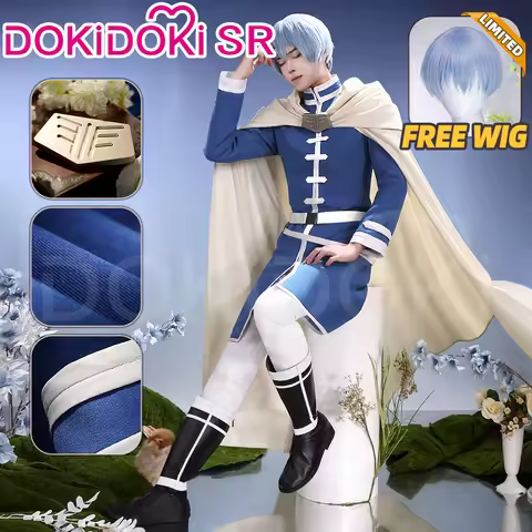 【Ready For Ship】【Free Wig LMD】Himmel Cosplay Costume Anime Cosplay DokiDoki-SR Hallowee Costume Himm