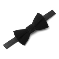 PACGOTH Bow Ties for Boys, Pre-Tied Kids Bow Ties, Velvet Bow Ties for Toddlers Solid Adjustable Chi