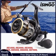 【READY STOCK】Ceisn Fishing Reel HE1000-7000 Max Drag 10kg High Speed Metal Spool Spinning Reel