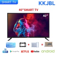 KKJBL&amp;JEAANSP 32/40/43/46/50 Android TV 32 inch Digdital TV+Android Smart 4K TV Box &amp; Free Wall Bracket LED Television With DVB-T2/MYTV/HDMI/USB/WiFi/Bluetooth/Netflix/YouTube