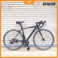 STACATO Cascade R14 Road Bike Shimano 14 Speed - Entry Level / Beginner (Black)