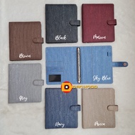 JEANS BINDER 7 COLOR OPTIONS. AVAILABLE IN A5 & B5 SIZES