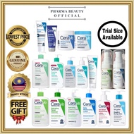 CERAVE TRIAL SIZE With Airless Pump Bottle 15ML NB Cleansers Moisturisers Facial Lotion Derma Skinca