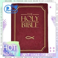 Cozy Faith Bible Pillow - Plush Book Shape with Bible Verse, Perfect Christian Gift for Kids and Adu