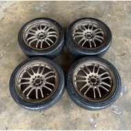 Rays Eng RE30 Sport Rim 17 inch 5X100 Made In Japan 🇯🇵