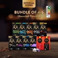 (Bundle of 4/6) L’OR Espresso Nespresso® Compatible Coffee Capsules, 10 capsules per pack