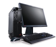LENOVO DESKTOP CORE I5 /3.20GHZ/4GB RAM/ 120GB SSD/ SOUND/ LAND/ VGA/ORIGINAL WIN7 +19 INCH MONITOR