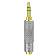Geekria 3.5mm Stereo Male to 3.5mm Balanced Female Audio Jack Adapter 3.5mm (1/8Inch) to 3.5mm Male