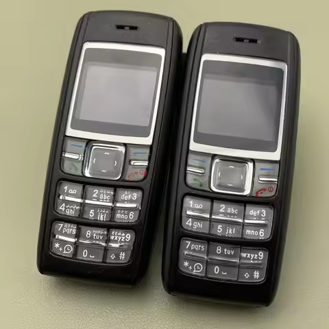 Original 1600 Old Used Mobile Cell Phone 2G GSM 900/1800 English Arabic Keyboard Unlocked Cellphone