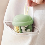 Medicine Dispensing Box Medicine Dispensing Box Mini Portable Pill Box Cute Portable Transparent Fou
